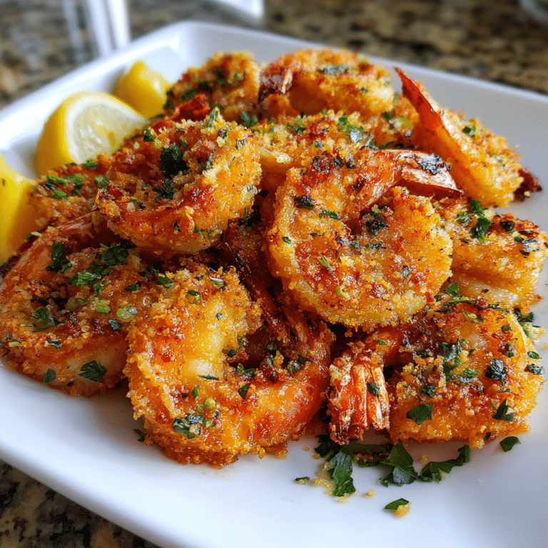 Crispy Garlic Butter Shrimp Recipe