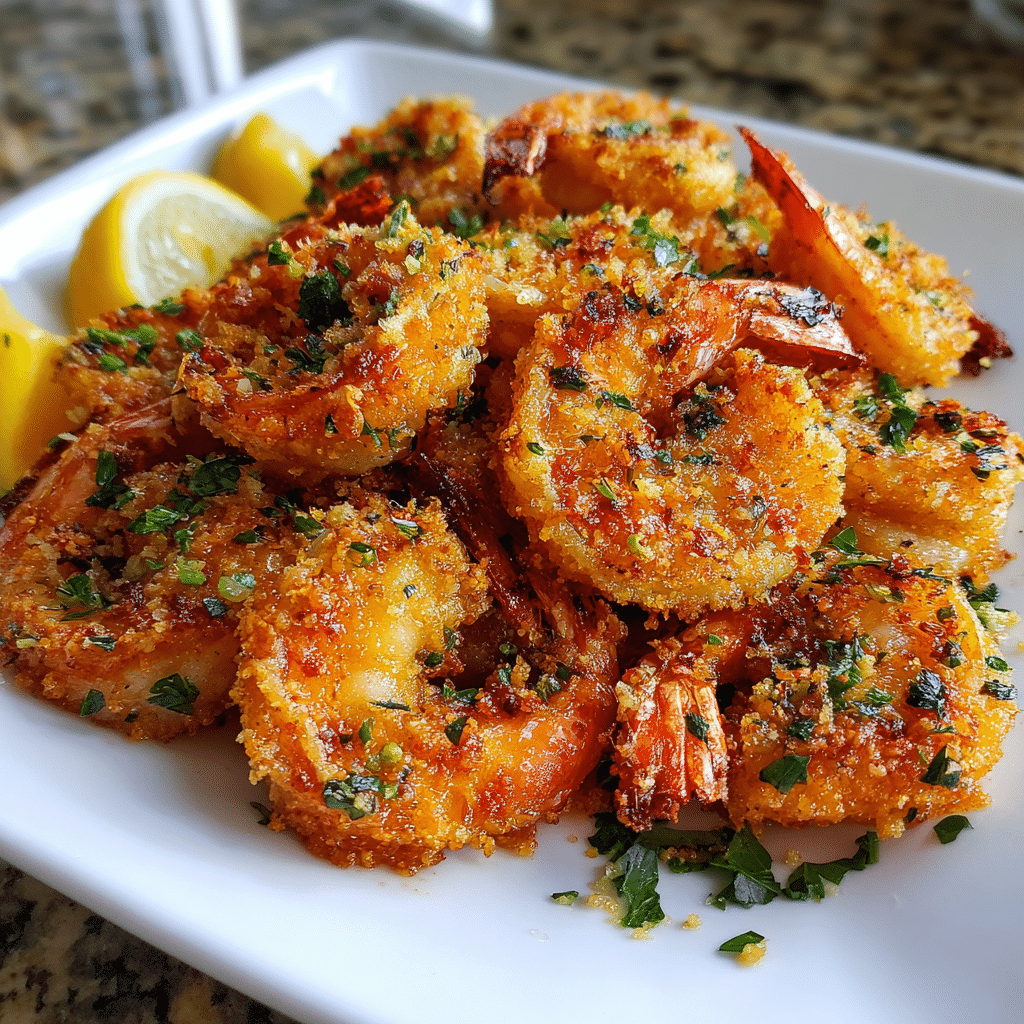 Crispy Garlic Butter Shrimp Recipe