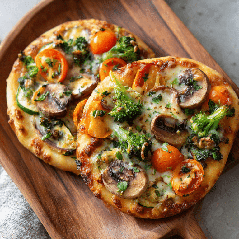 Mini Veggie Pizza Recipe