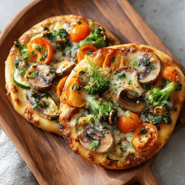 Mini Veggie Pizza Recipe