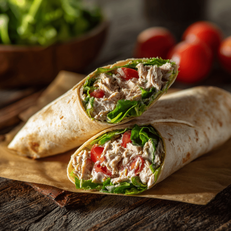 Tuna Salad Wrap Recipe