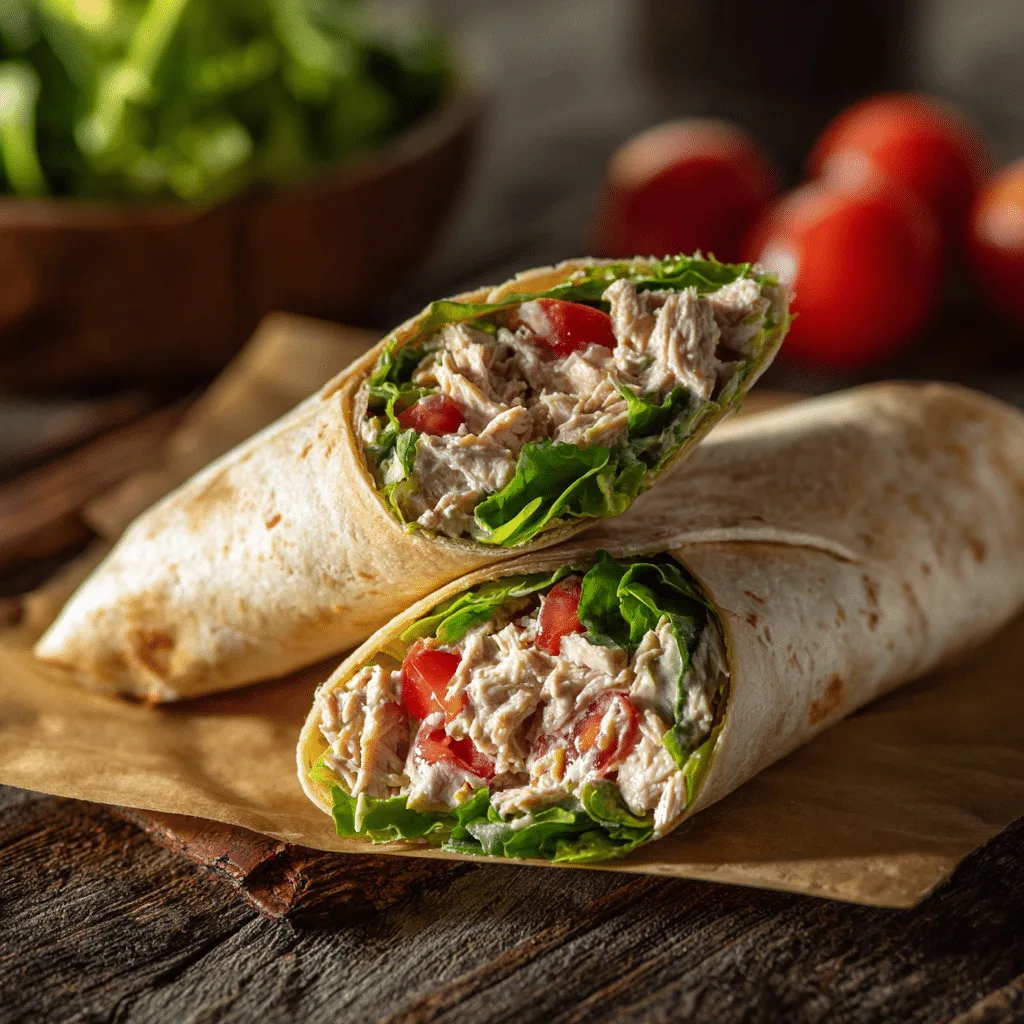 Tuna Salad Wrap Recipe