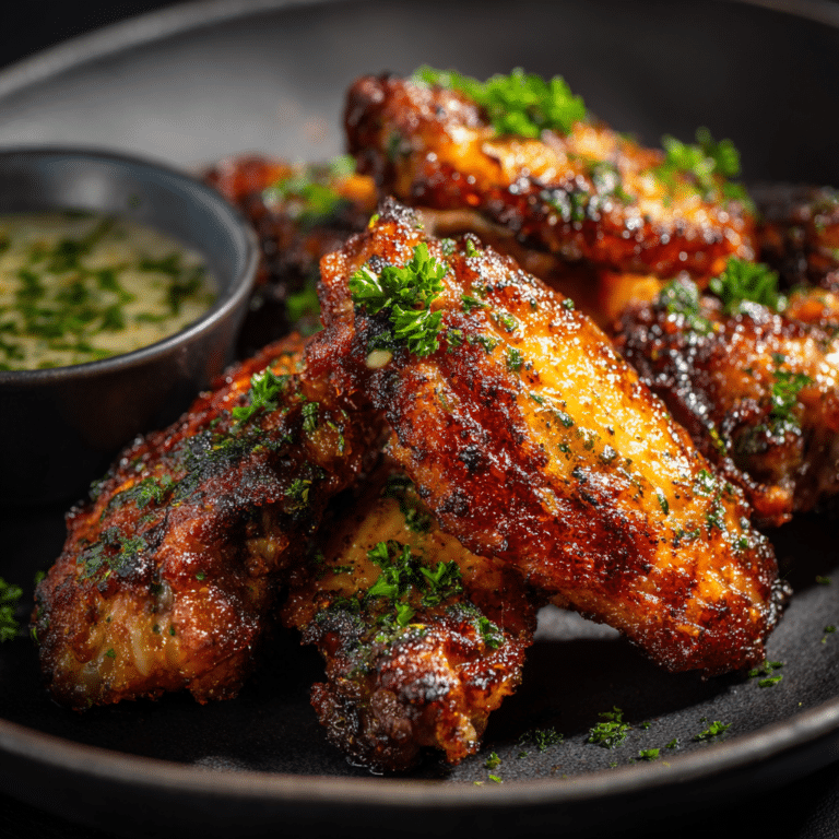 Crispy Oven Chicken Wings Recipe