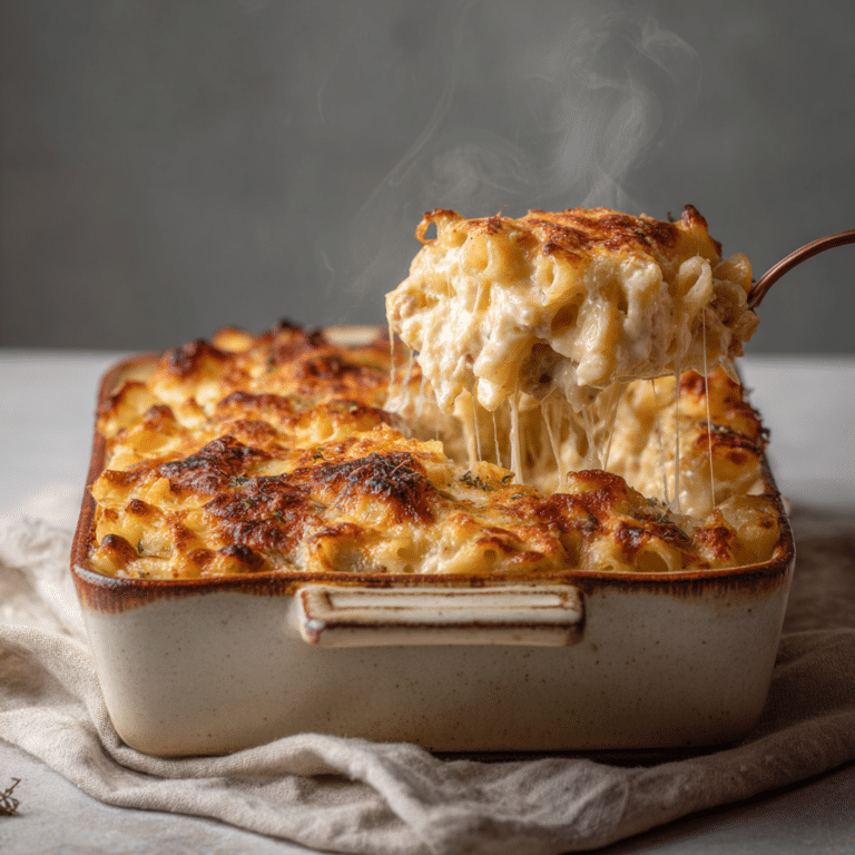 Simple Tuna Pasta Bake Recipe