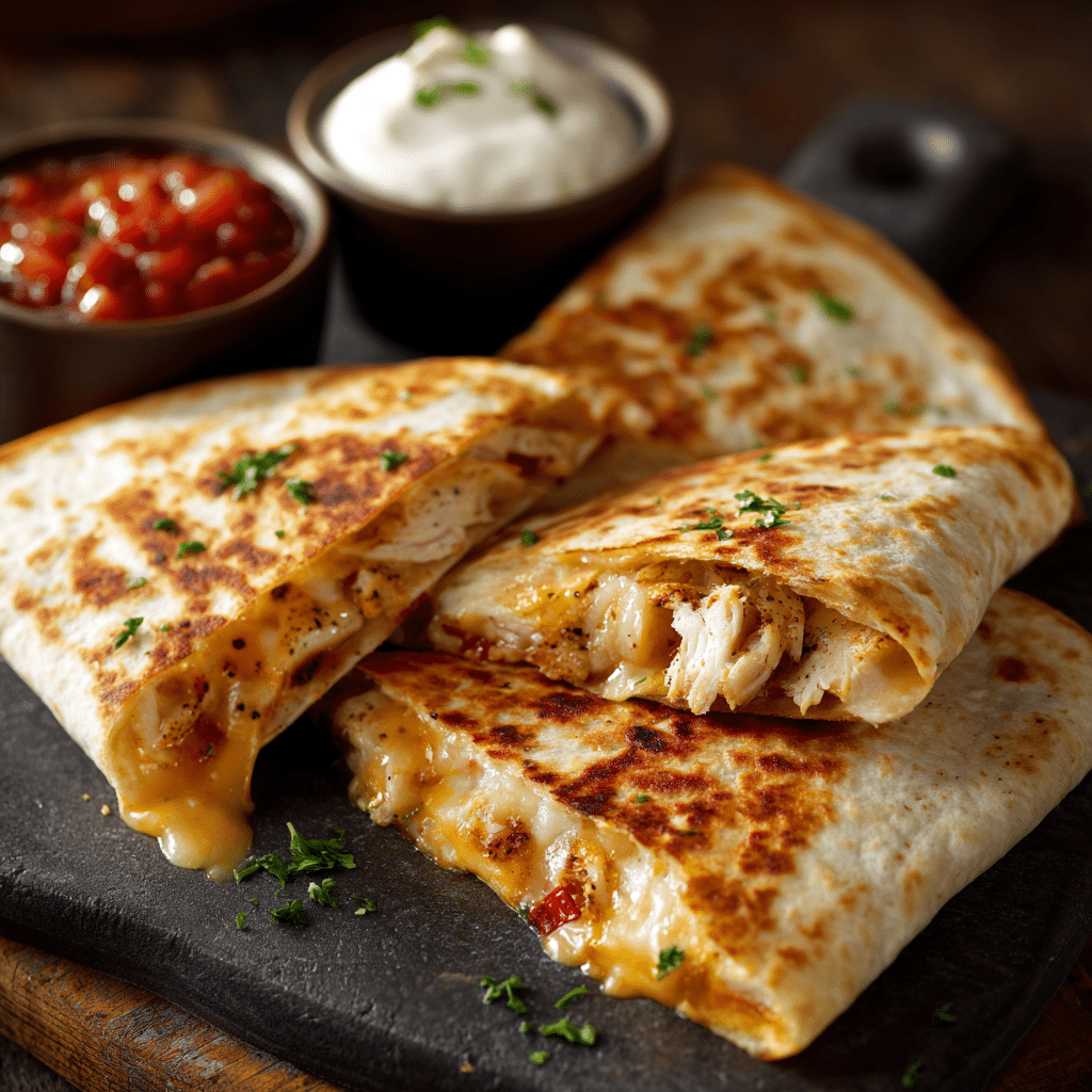 Mini Chicken Quesadillas Recipe