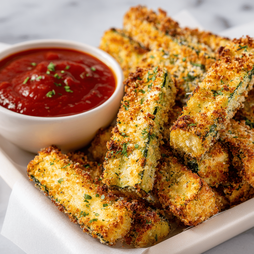 Zucchini Parmesan Fries Recipe