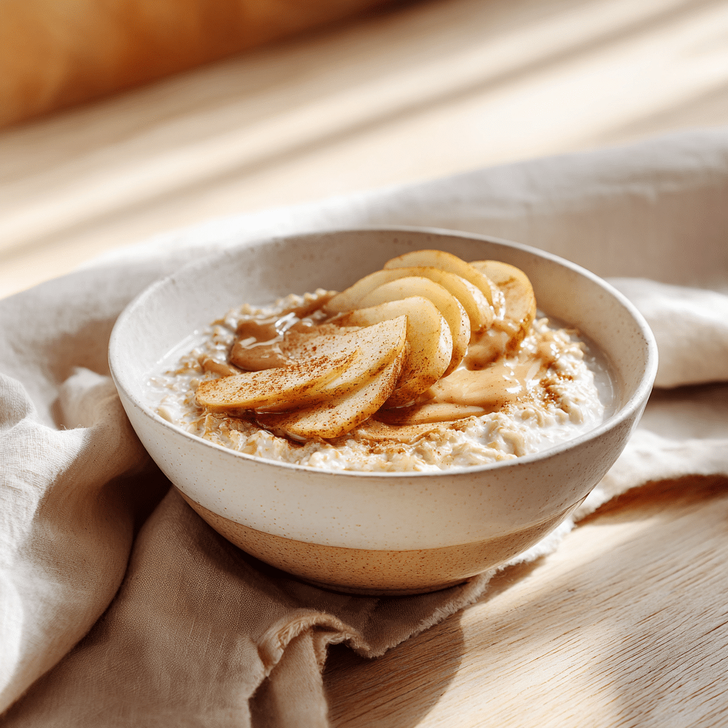 Apple Cinnamon Oatmeal Without Sugar (Naturally Sweetened!) Recipe