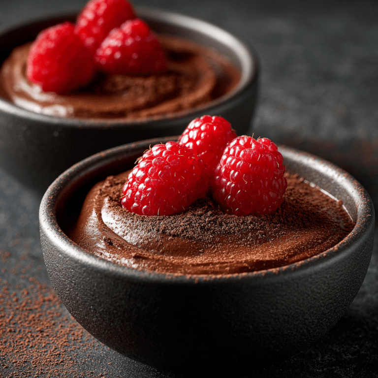 Chocolate Avocado Mousse Recipe