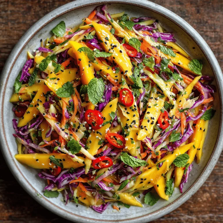Mango Slaw Recipe