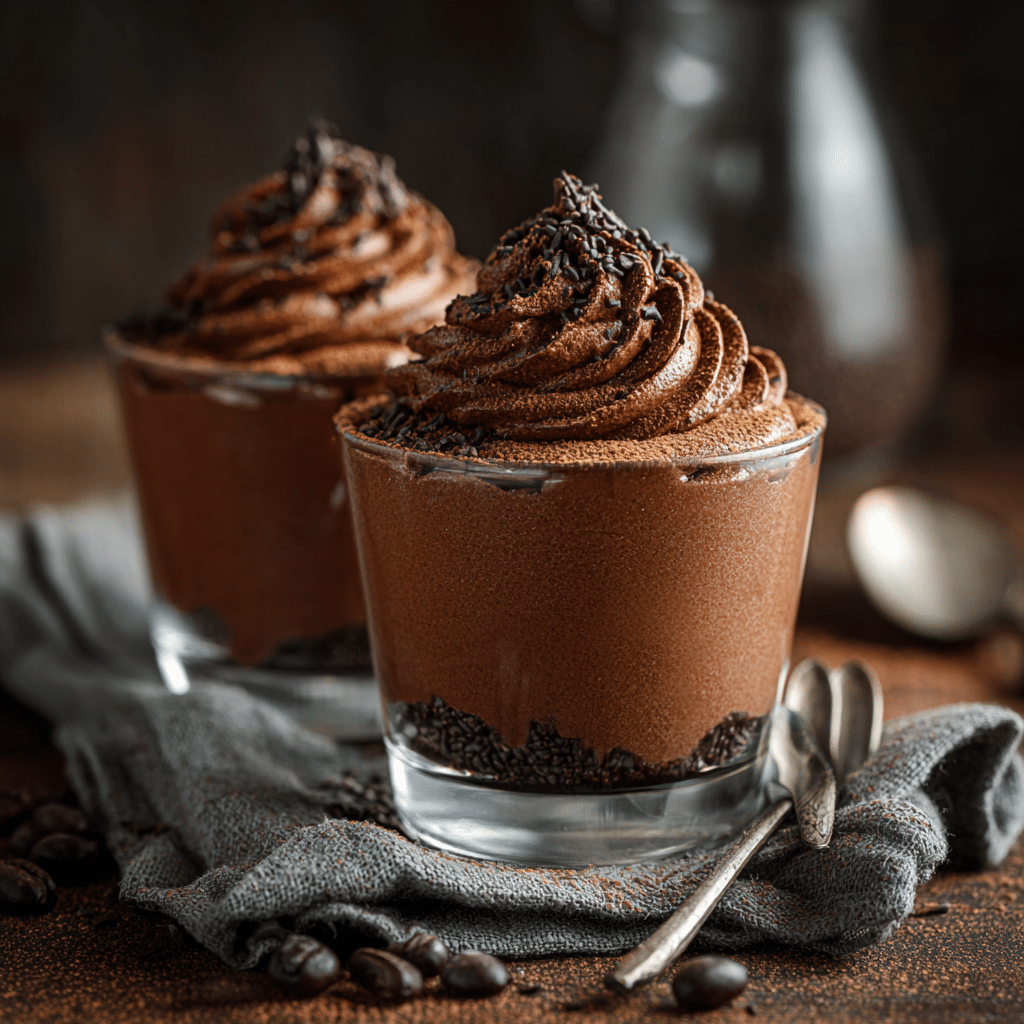 Black Cocoa Avocado Mousse: Midnight Indulgence Recipe - Recipe Image