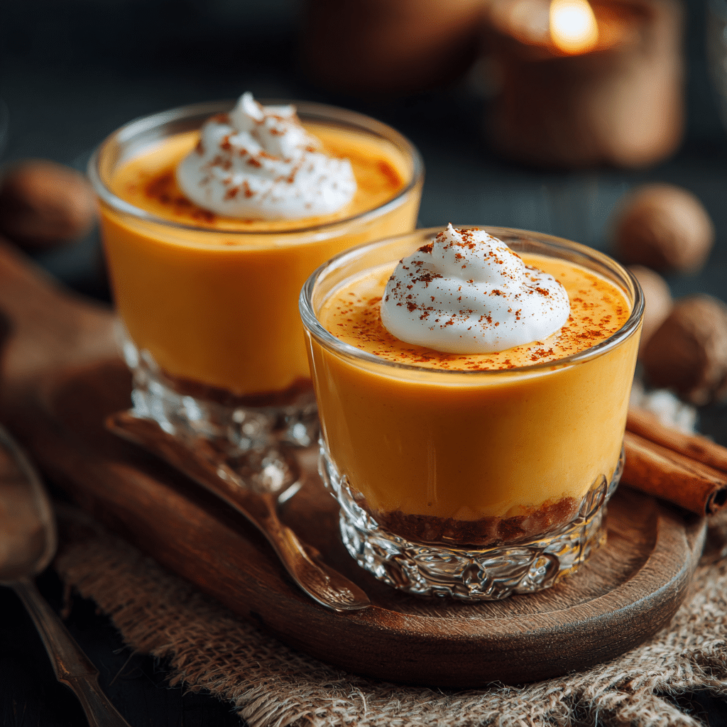 Golden Pumpkin Coconut Cups: Fall in a Bite Recipe - Recipe Image