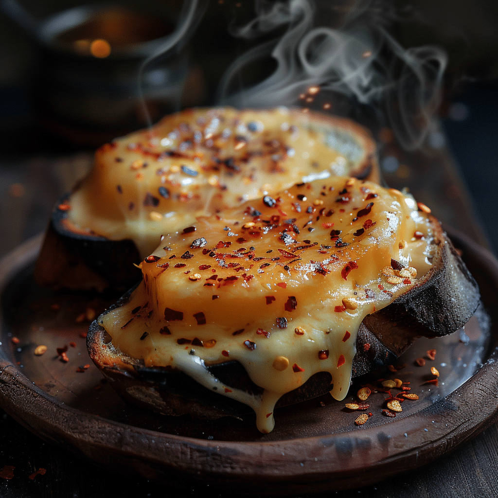 Lava Chili Cheese Toast: Burning Comfort Food Recipe - Recipe Image