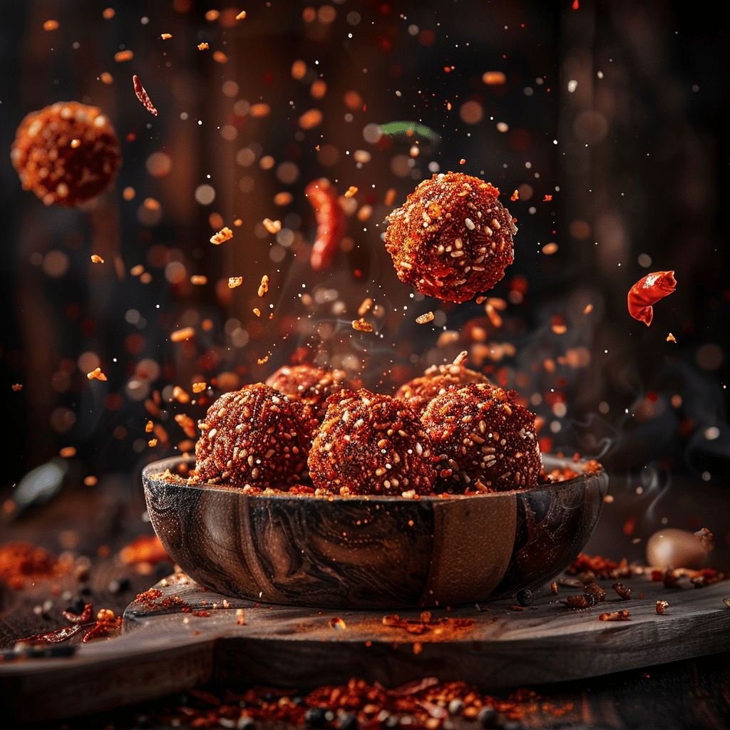 No-Water Spicy Rice Balls: Endurance Test Recipe - Recipe Image