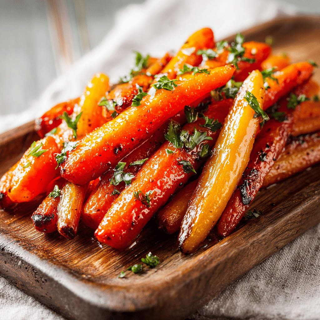 Honey-Glazed Roasted Carrots Recipe - Recipe Image