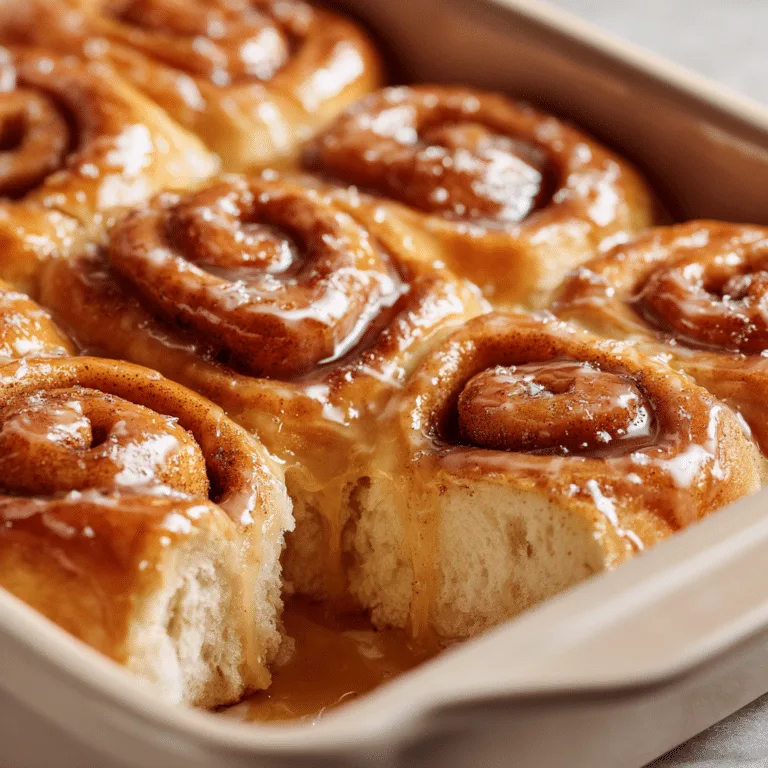 Honey Cinnamon Rolls Recipe