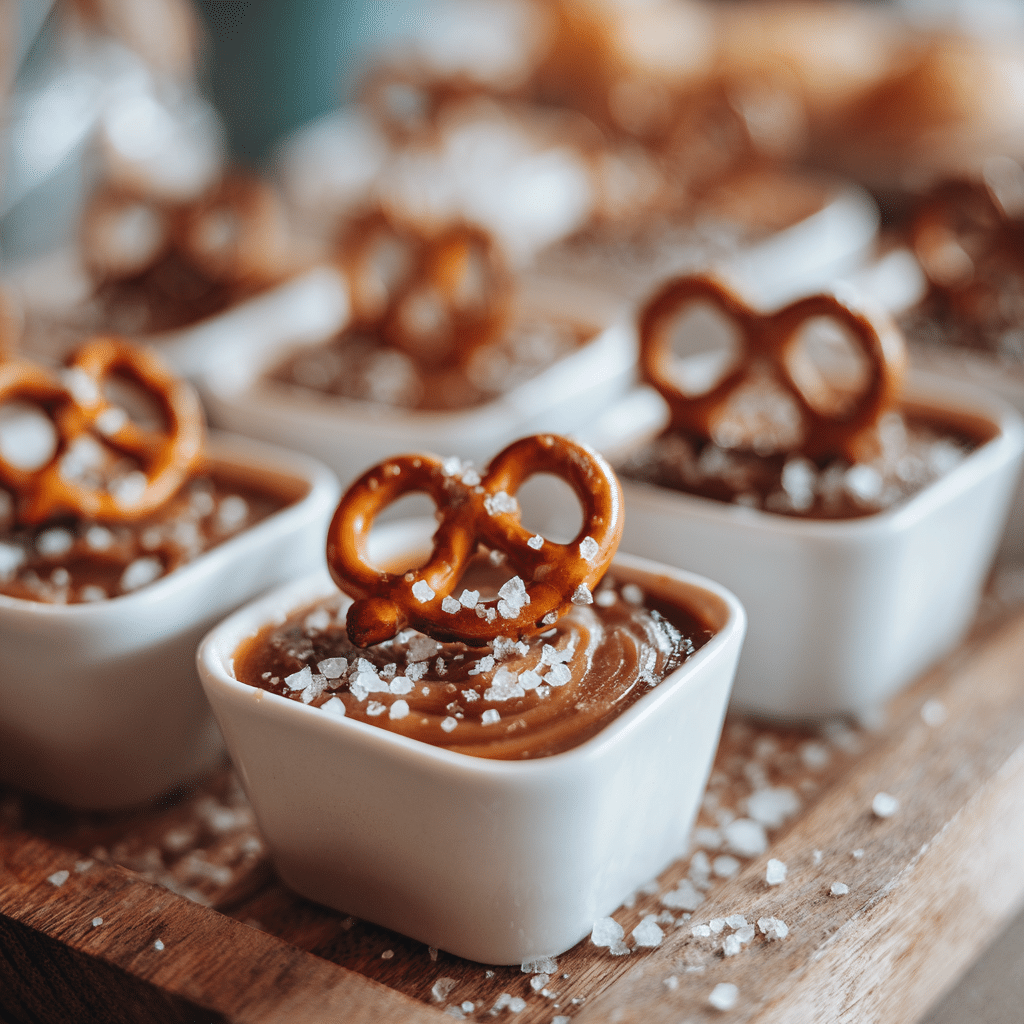 Salted Caramel Pretzel Cups Recipe - Recipe Image