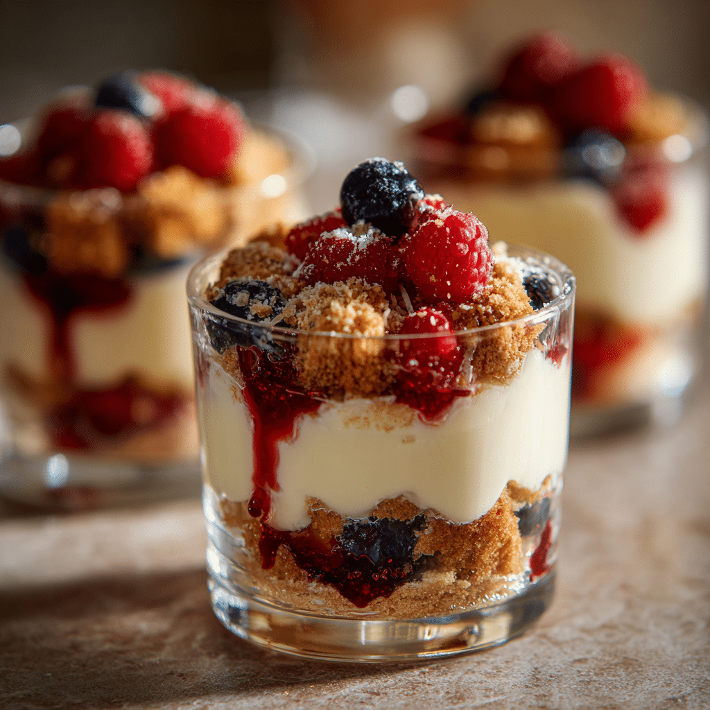 Berry Mascarpone Cups Recipe - Recipe Image