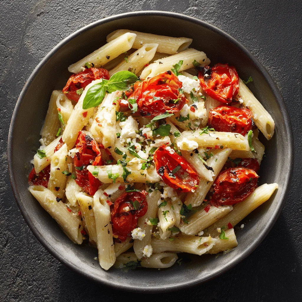 Baked Feta Pasta Recipe - Recipe Image