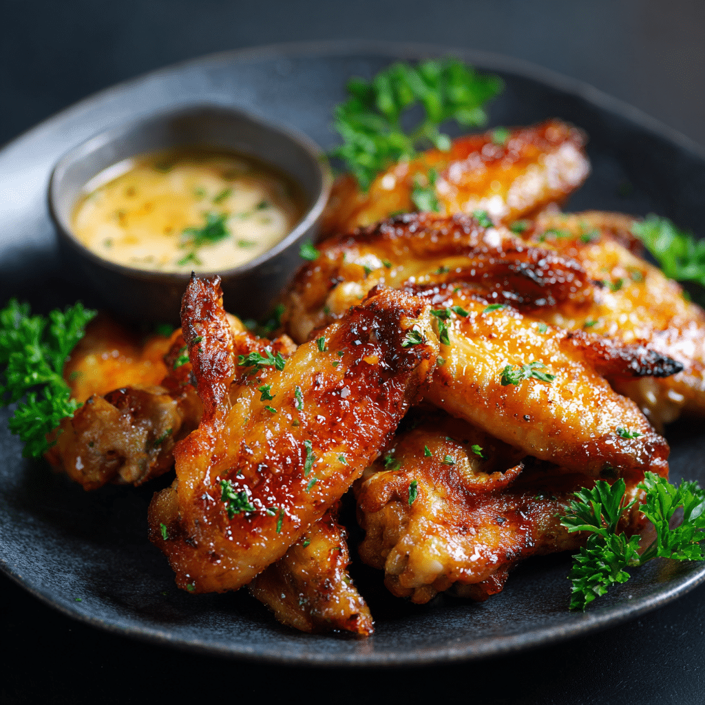 Crispy Oven Chicken Wings Recipe - Recipe Image
