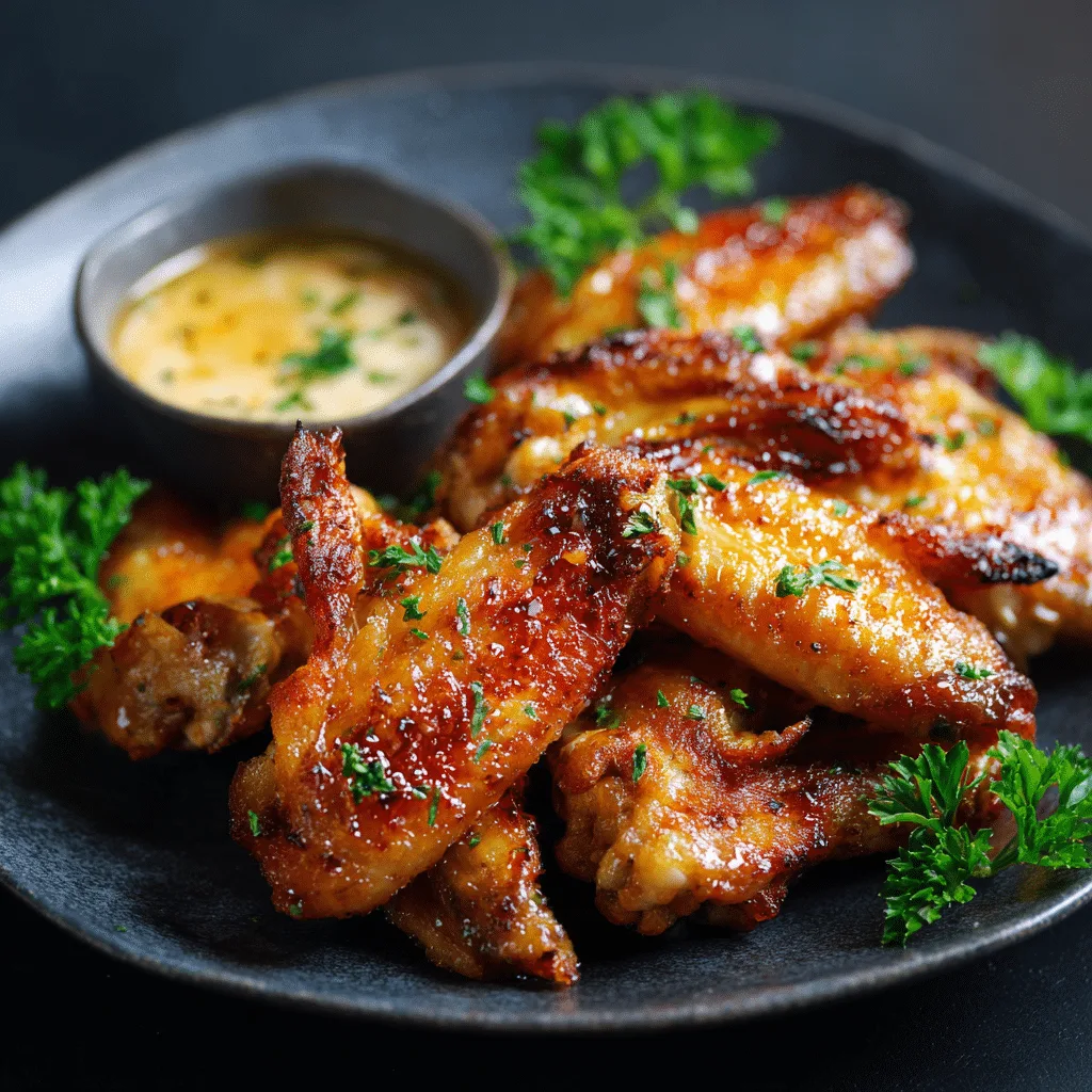 Crispy Oven Chicken Wings Recipe - Recipe Image