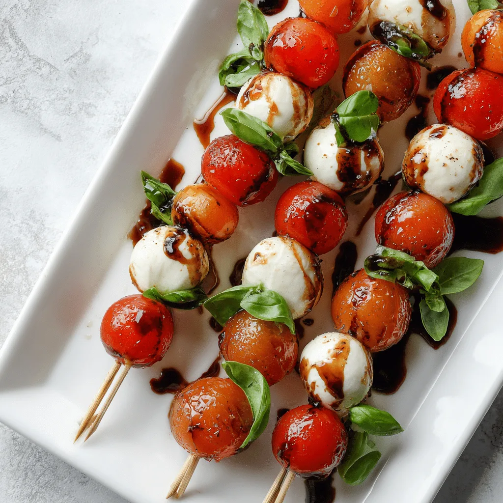 Caprese Salad Skewers Recipe - Recipe Image
