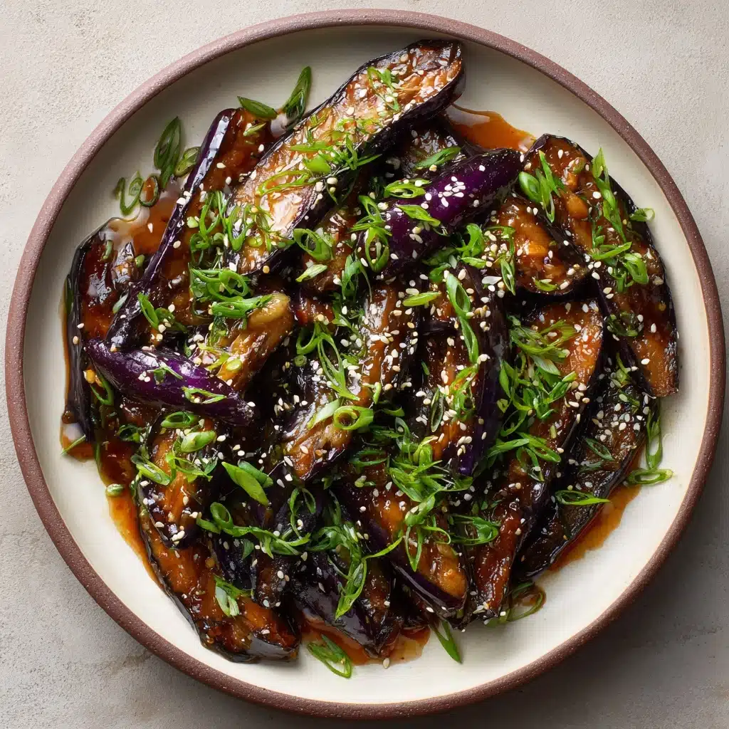 Miso-Glazed Eggplant with Sesame & Scallion Recipe - Recipe Image