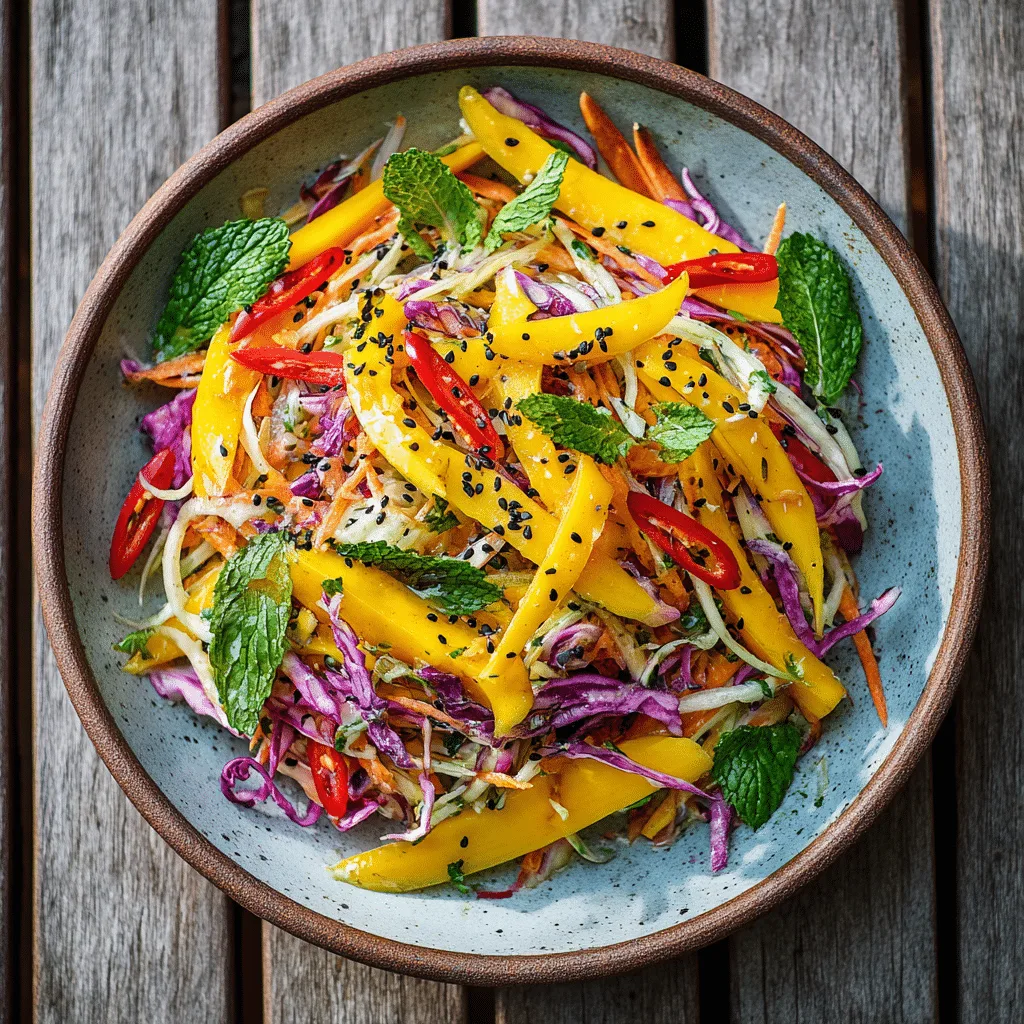 Mango Slaw Recipe - Recipe Image
