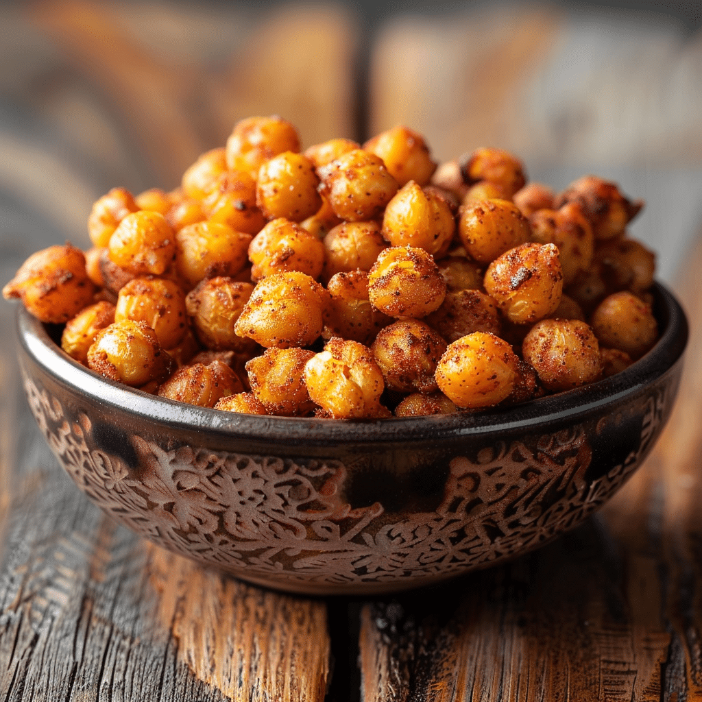Smoky Paprika Roasted Chickpeas Recipe - Recipe Image