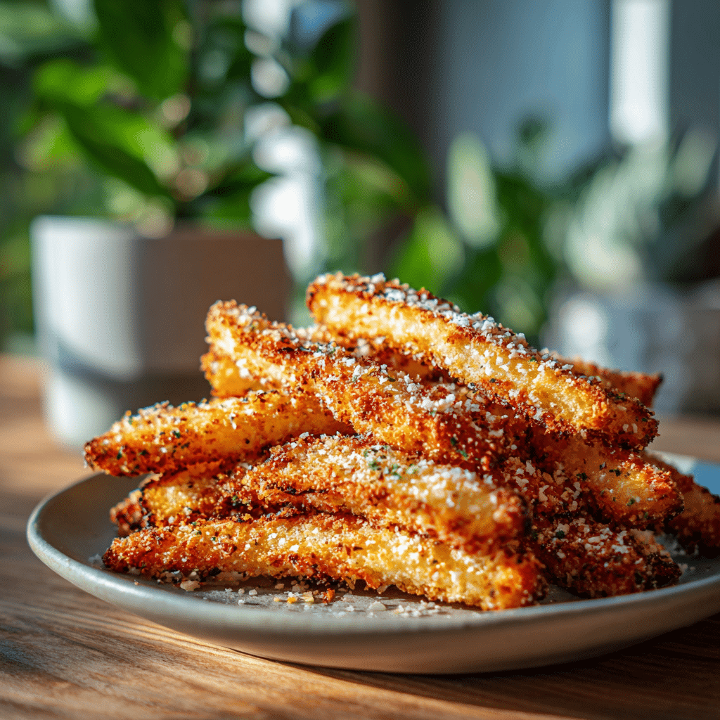 Pickle Fries with Parmesan Recipe - Recipe Image
