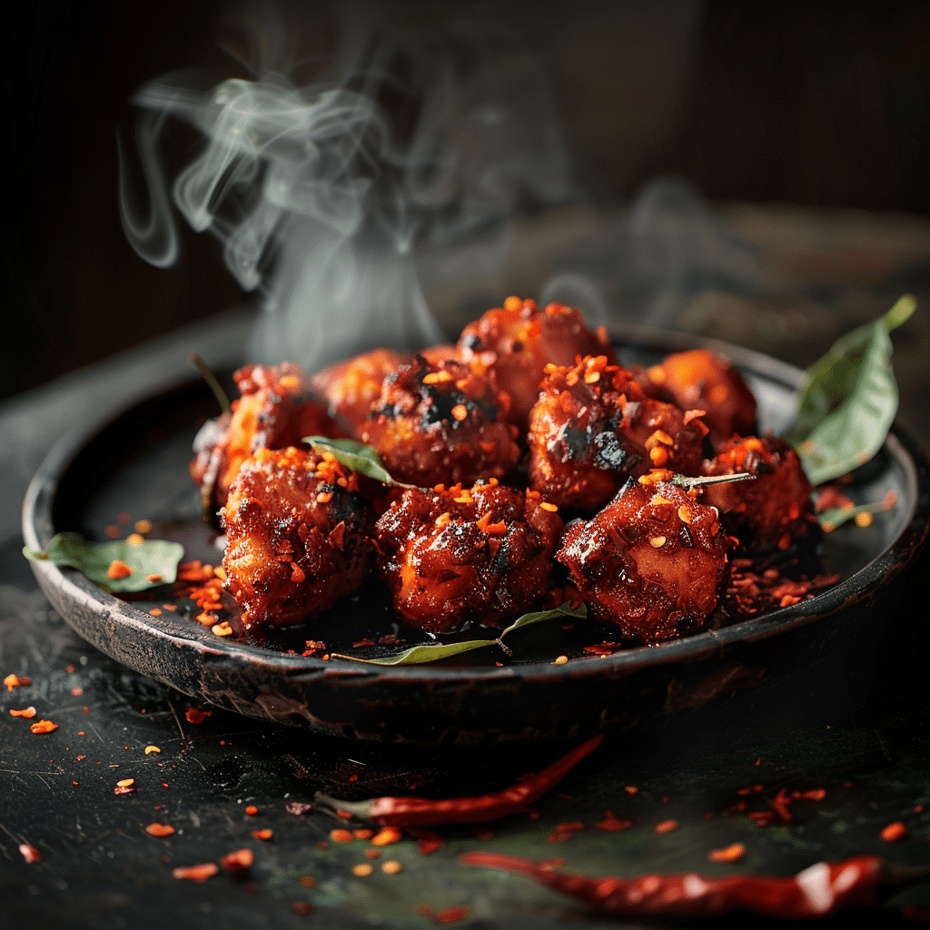 Extreme Ghost Pepper Chicken Bites: No Turning Back Recipe - Recipe Image