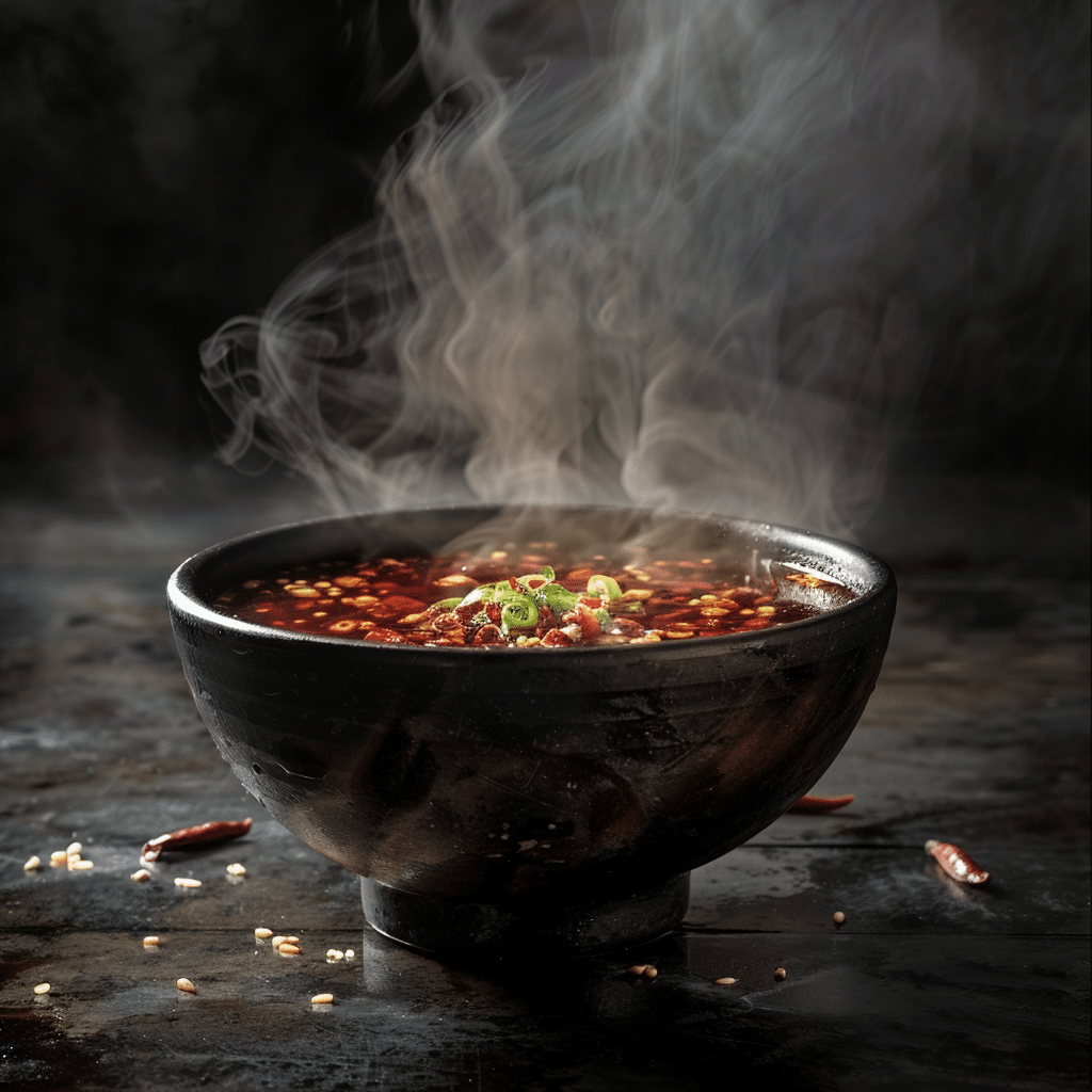 Extreme Spicy Ramen Broth Shot: Liquid Fire Recipe - Recipe Image