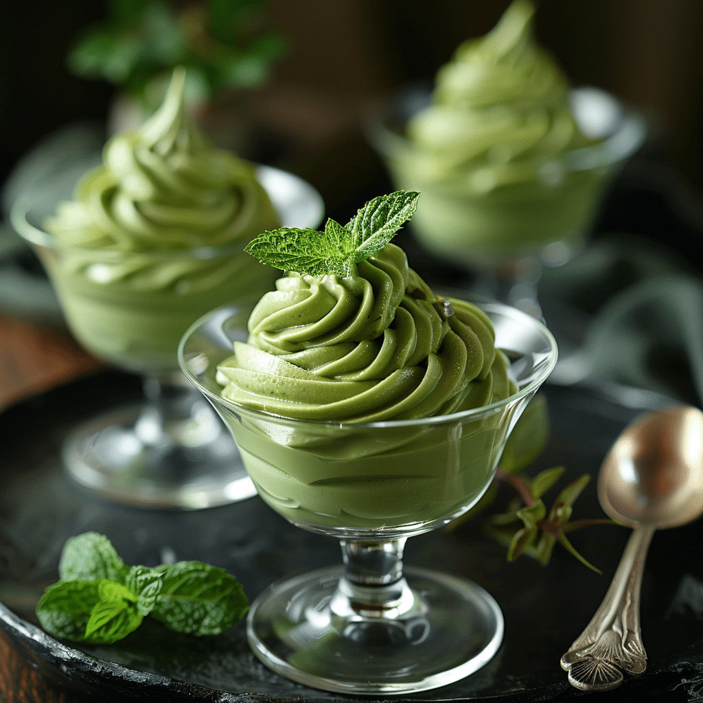 Matcha Avocado Mousse: Green Velvet Recipe - Recipe Image