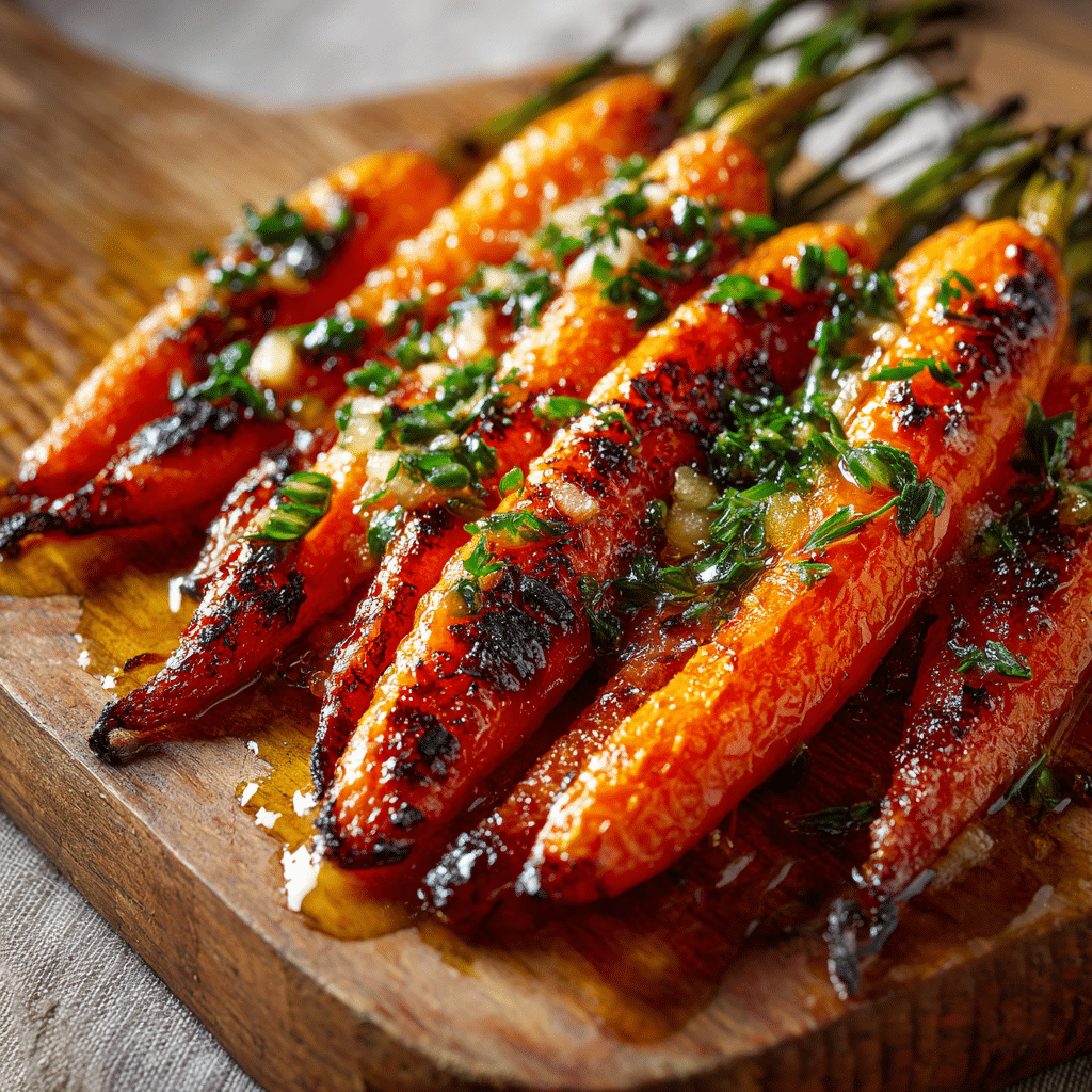Honey-Glazed Roasted Carrots Recipe - Recipe Image