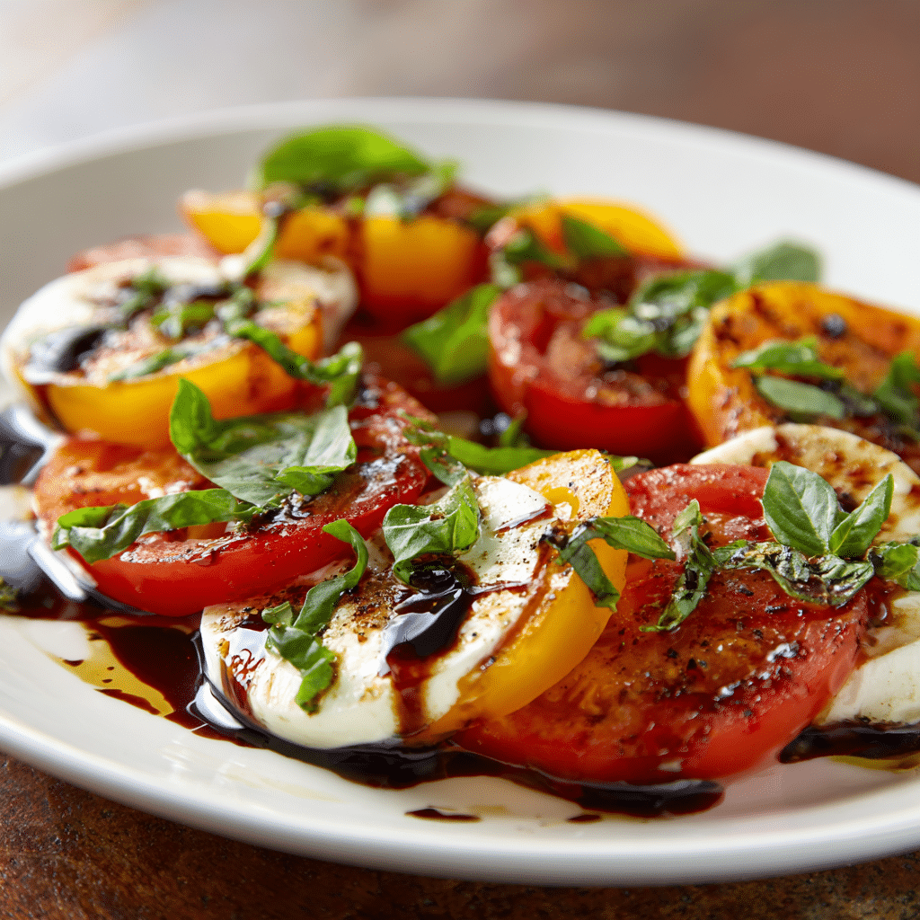 Caprese Salad with Balsamic Glaze Recipe - Recipe Image