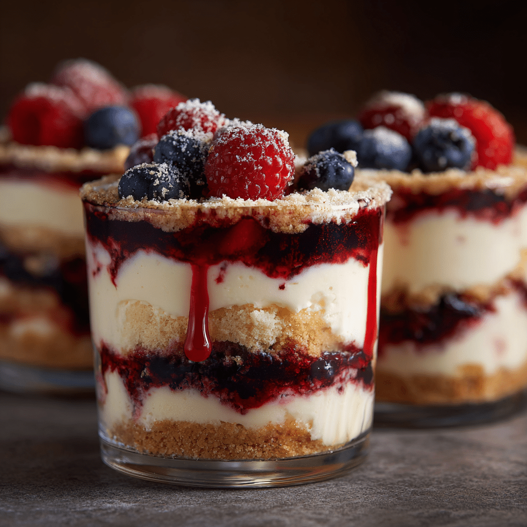 Berry Mascarpone Cups Recipe - Recipe Image