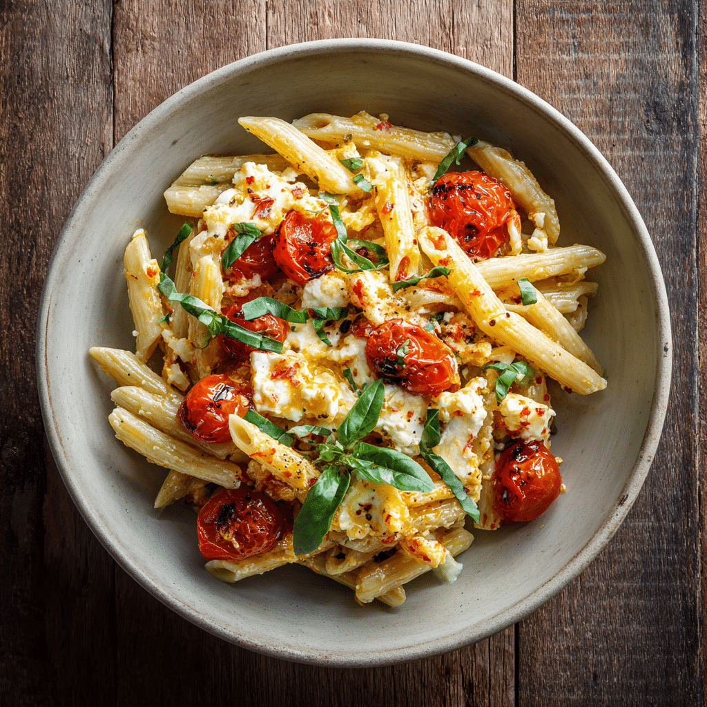 Baked Feta Pasta Recipe - Recipe Image