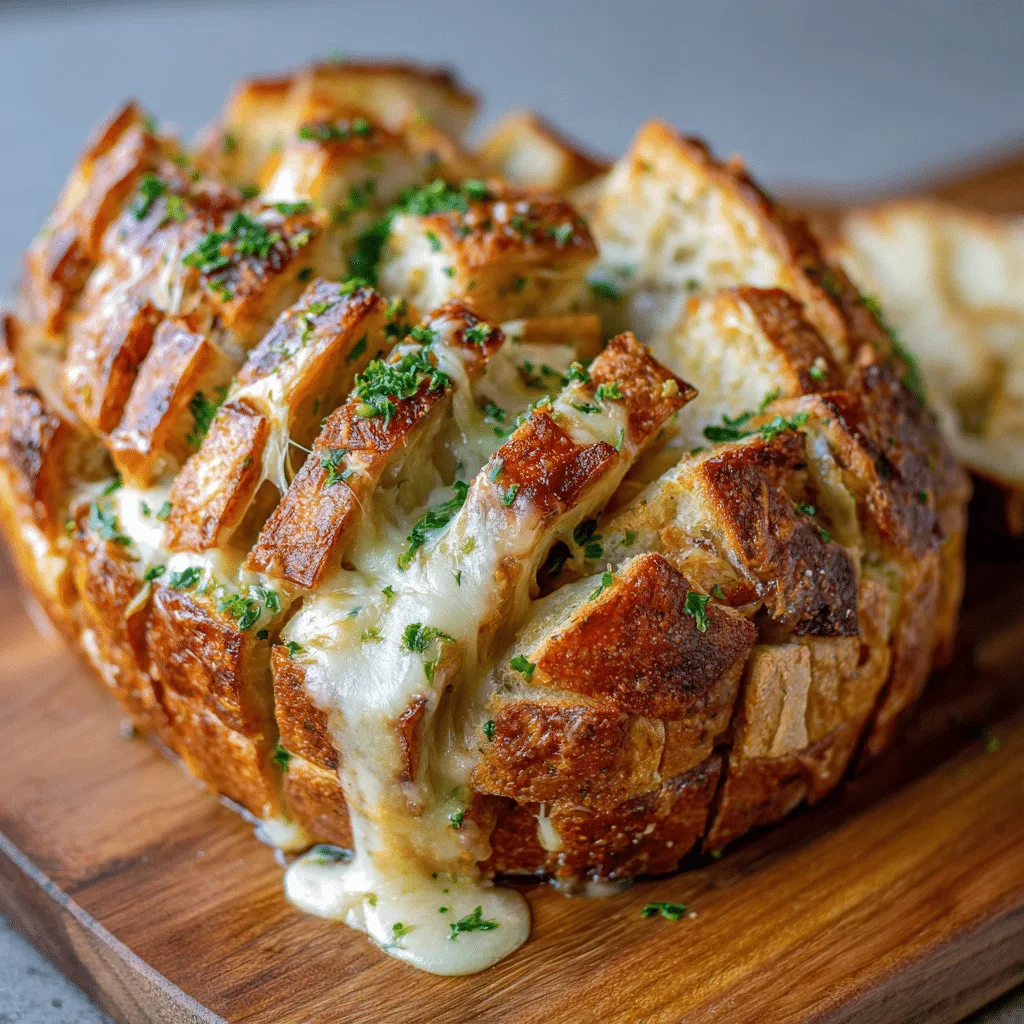 Cheesy Pull-Apart Bread Recipe - Recipe Image