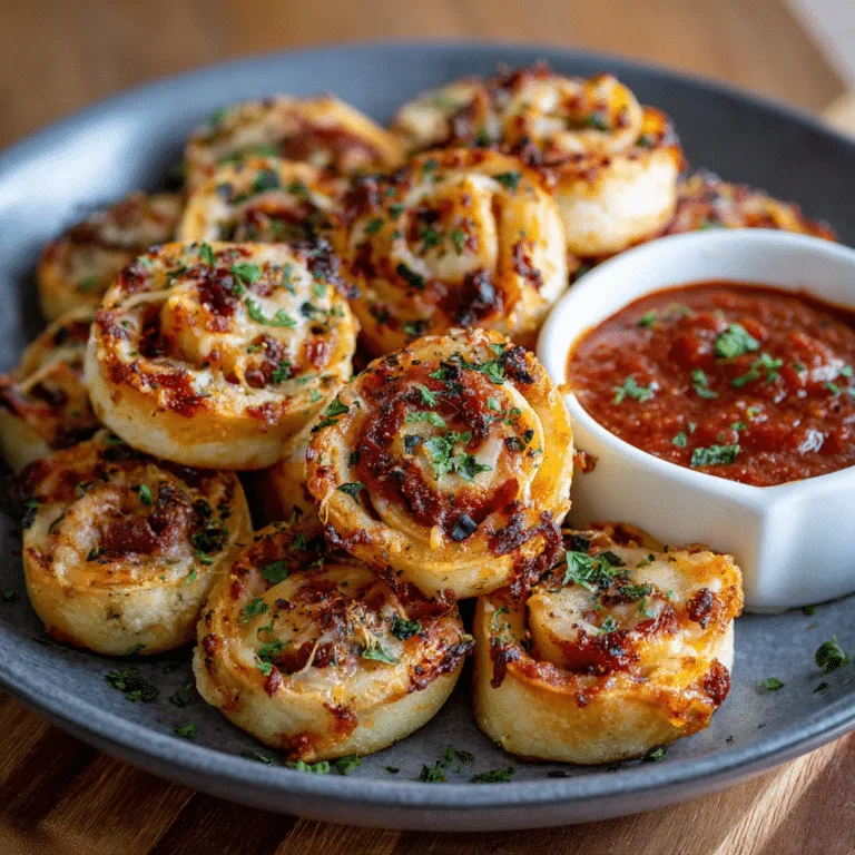 Mini Pizza Pinwheels Recipe