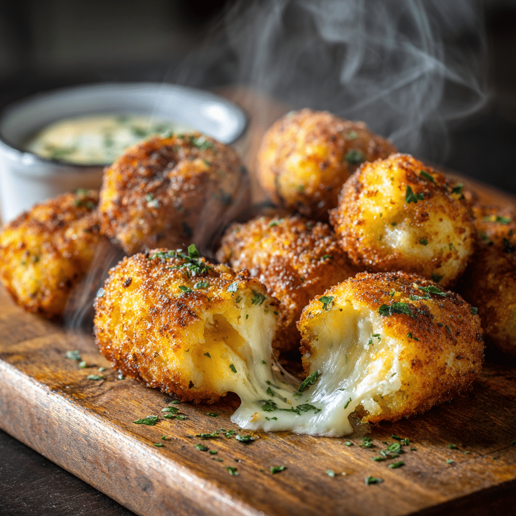Cheesy Potato Croquettes Recipe - Recipe Image