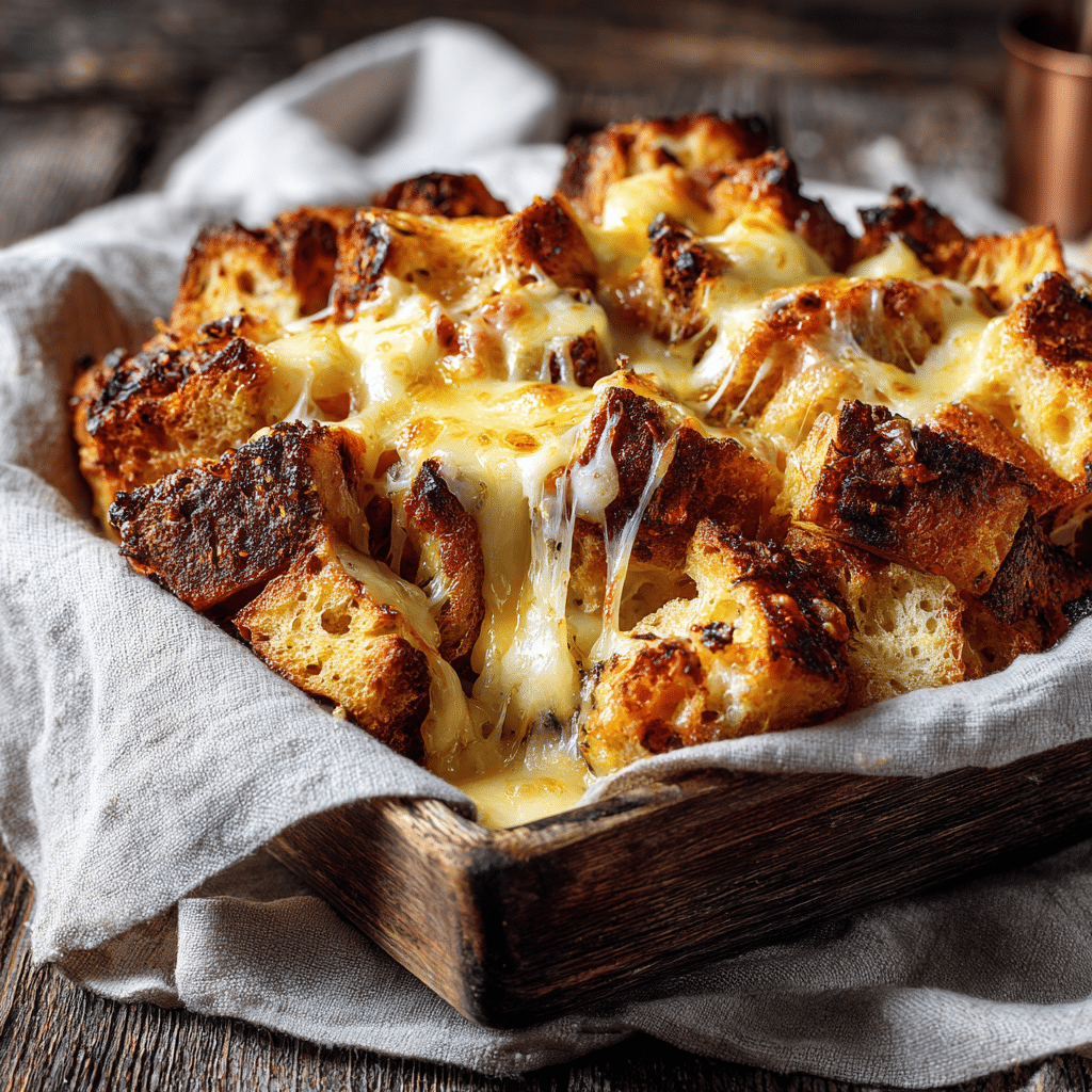 Cheese & Bread Bake Recipe - Recipe Image