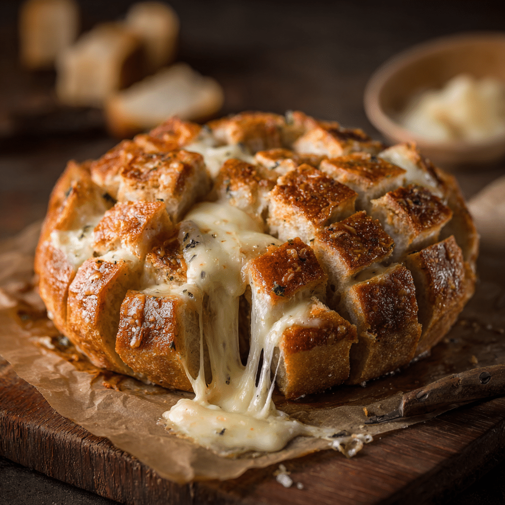 Cheesy Pull-Apart Bread Recipe - Recipe Image