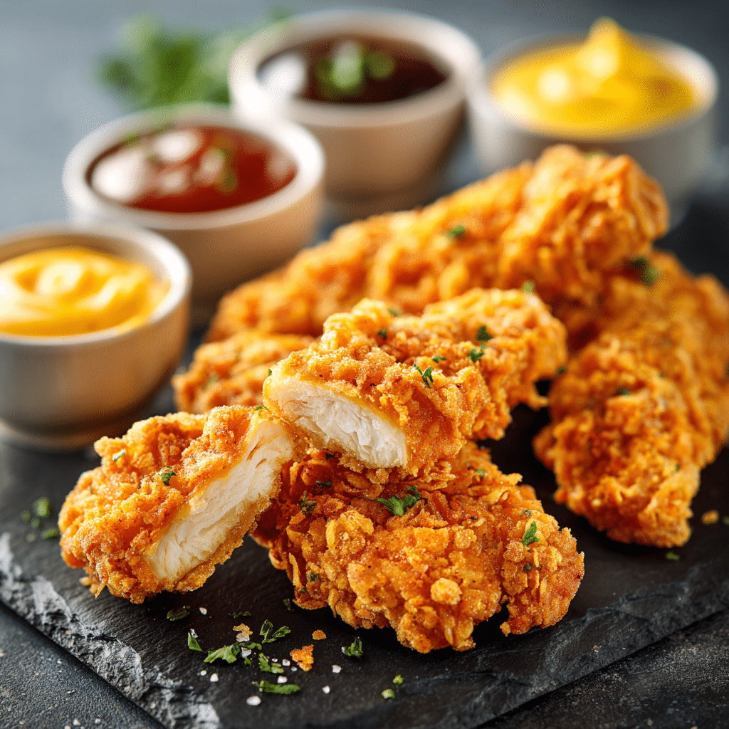 Crispy Chicken Tenders Recipe - Recipe Image