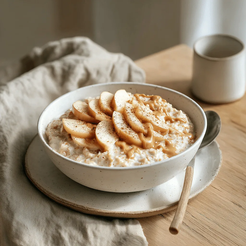 Apple Cinnamon Oatmeal Without Sugar (Naturally Sweetened!) Recipe - Recipe Image