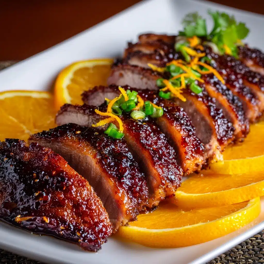 Crispy Duck Breast with Orange Glaze Recipe - Recipe Image