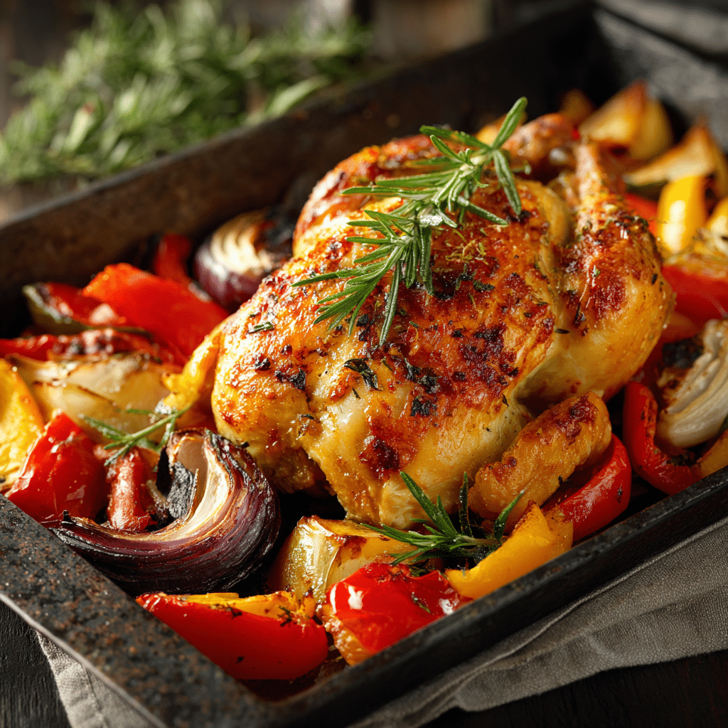 Creamy Garlic Parmesan Chicken Bake Recipe - Recipe Image