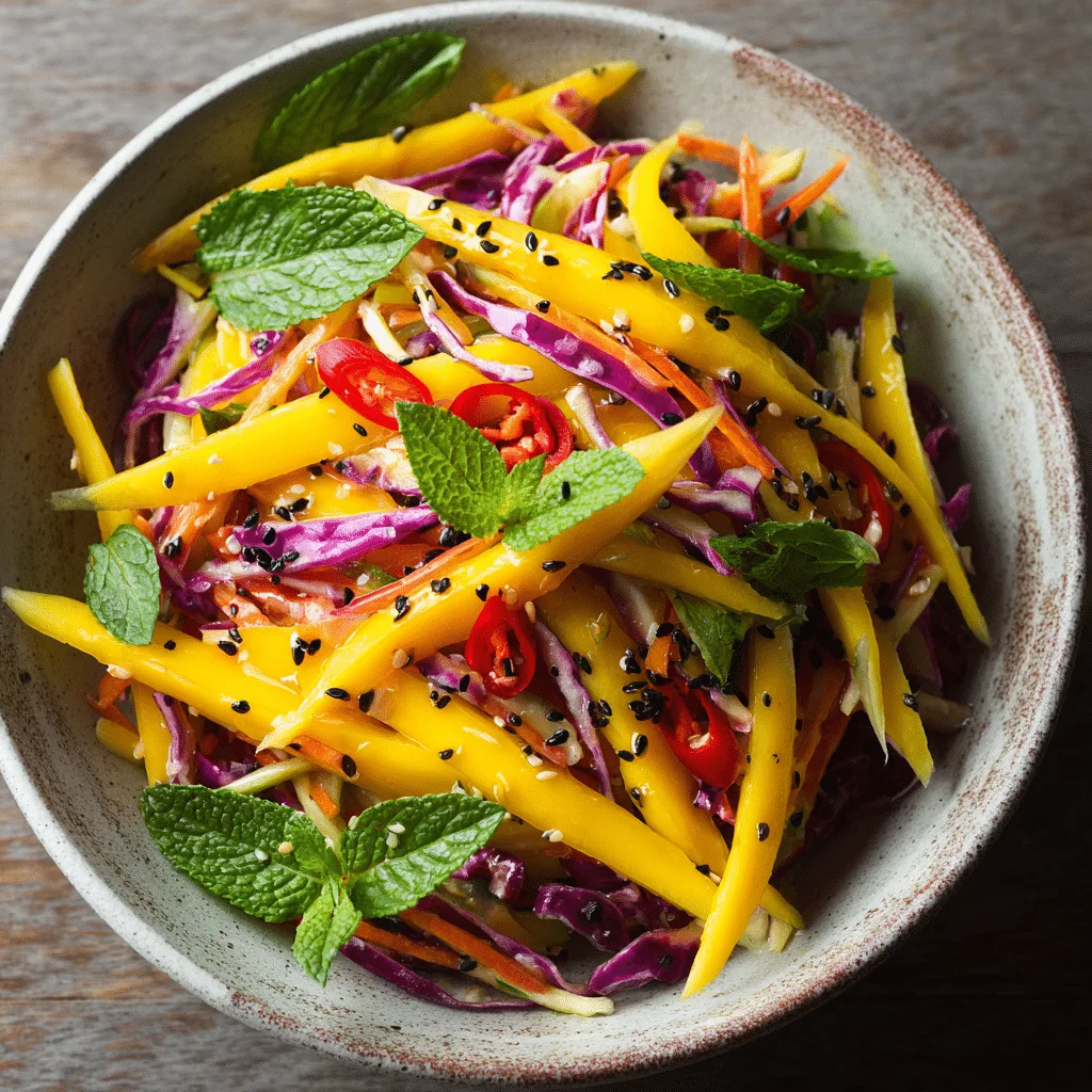 Mango Slaw Recipe - Recipe Image