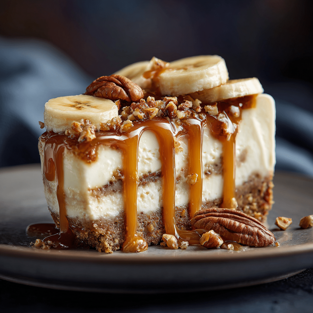 Banana Bliss Cheesecake Recipe - Recipe Image
