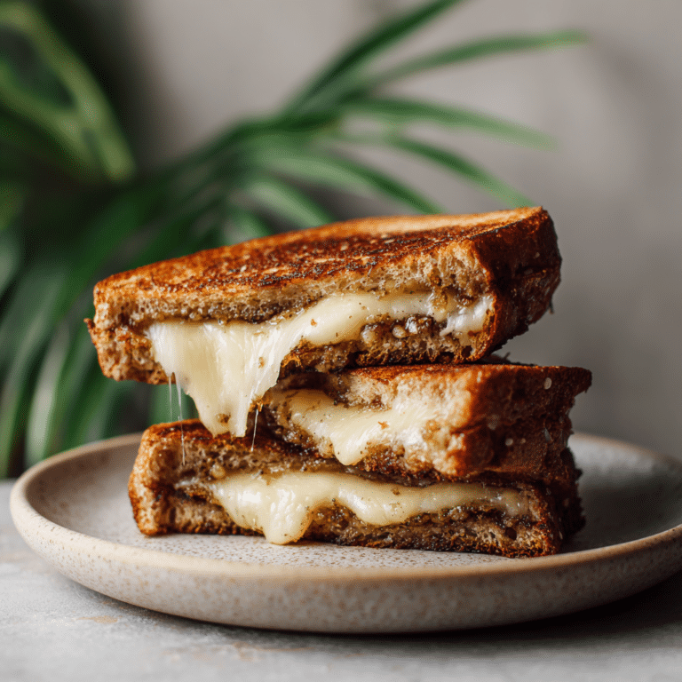 Black Garlic Grilled Cheese Recipe