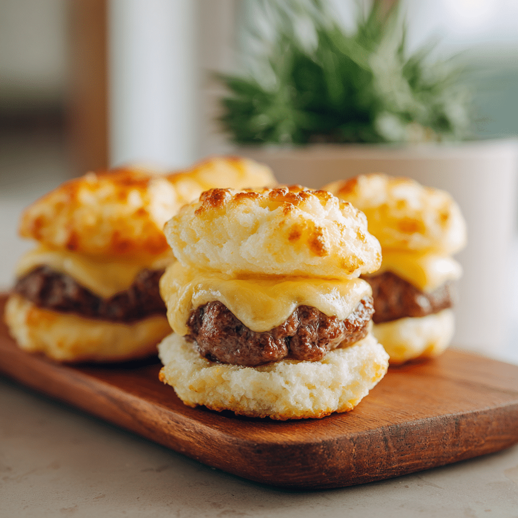 Cheese Cloud Bread Sliders Recipe