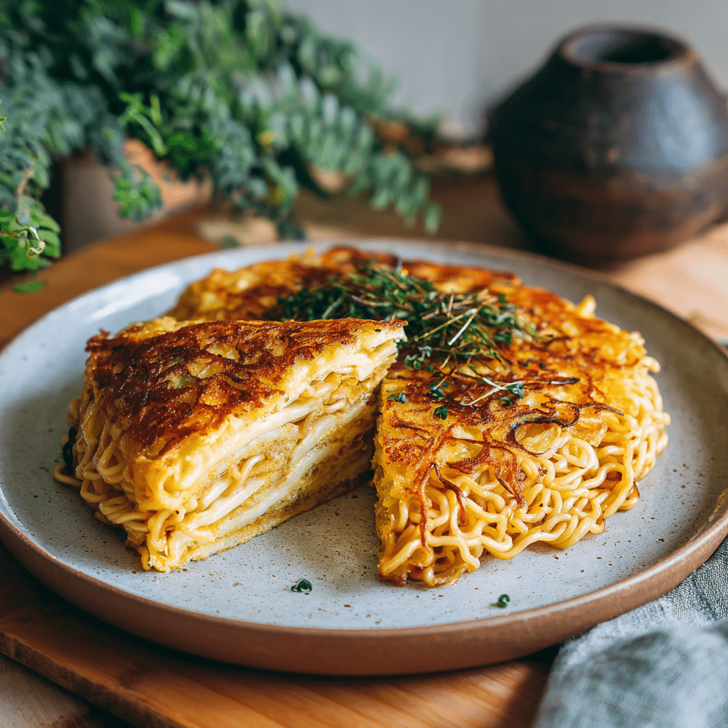 Ramen Omelette Recipe